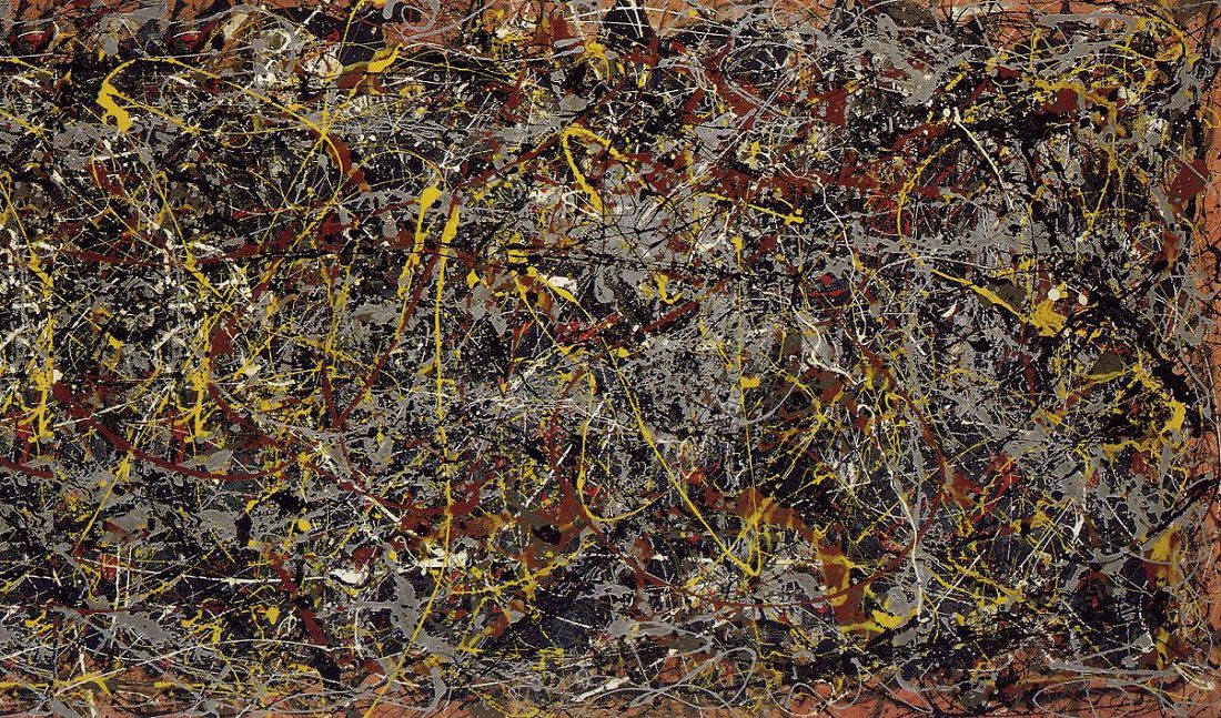  Number 5, by Jackson Pollock, 1948